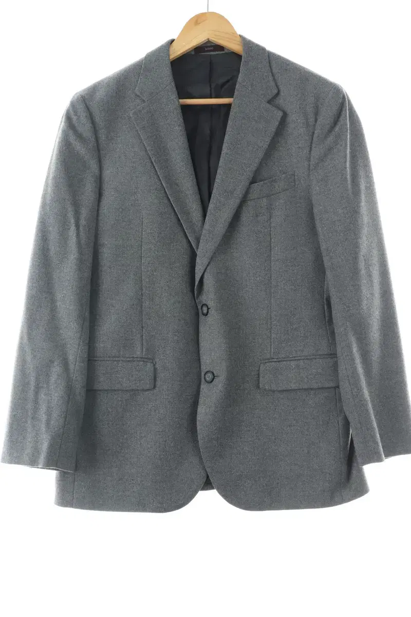 (XL) Basso Homme Suit jacket blazer gray cashmere - 106FD