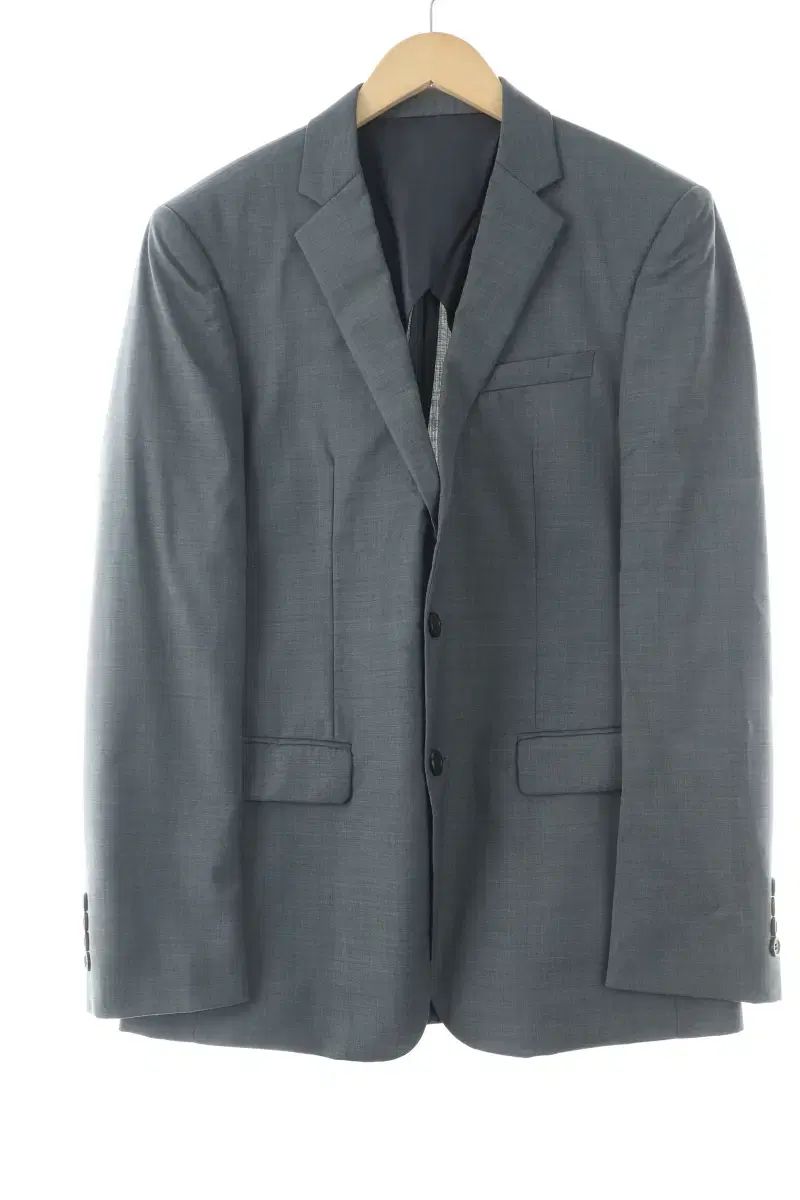 (L) Club Monaco Suit Jacket Blazer Gray Old School-1071C