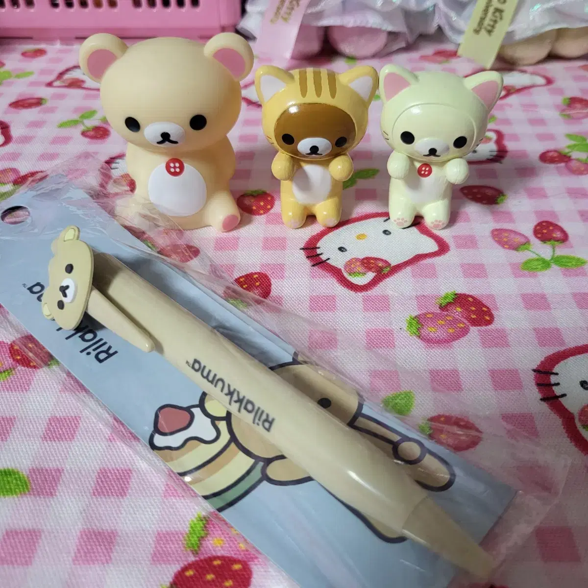 Rilakkuma Figure + Ballpoint Pen in Bulk