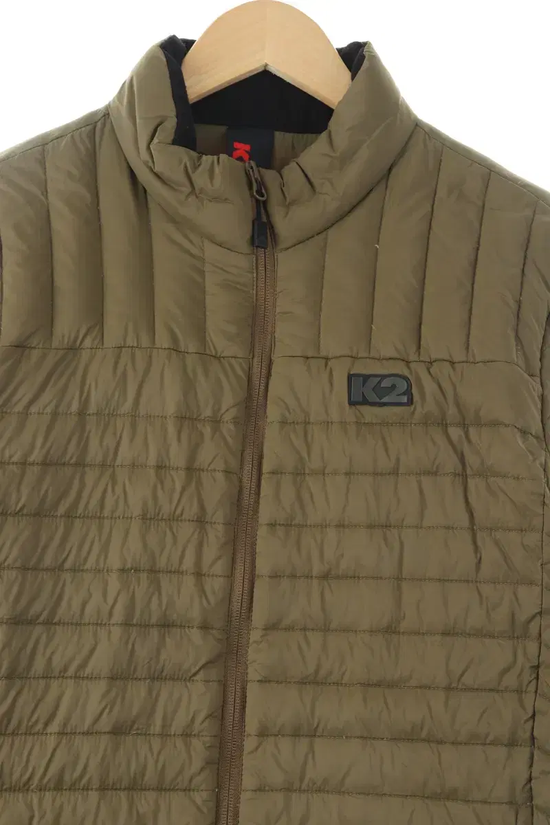 (L) K2 K2 K2 Puffer Jacket Khaki Goose Down Lightweight-106BF