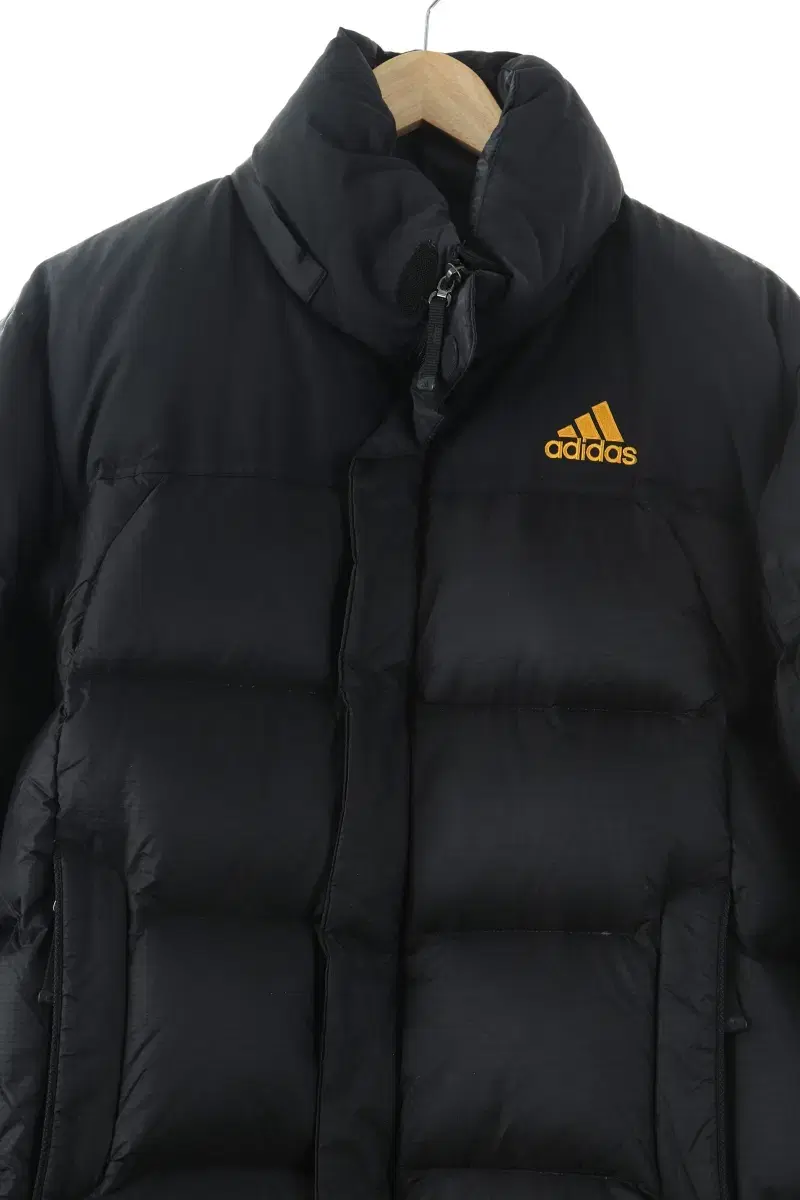 (L) Adidas Padded Jumper Jacket Captain Black Goose Down-106C5