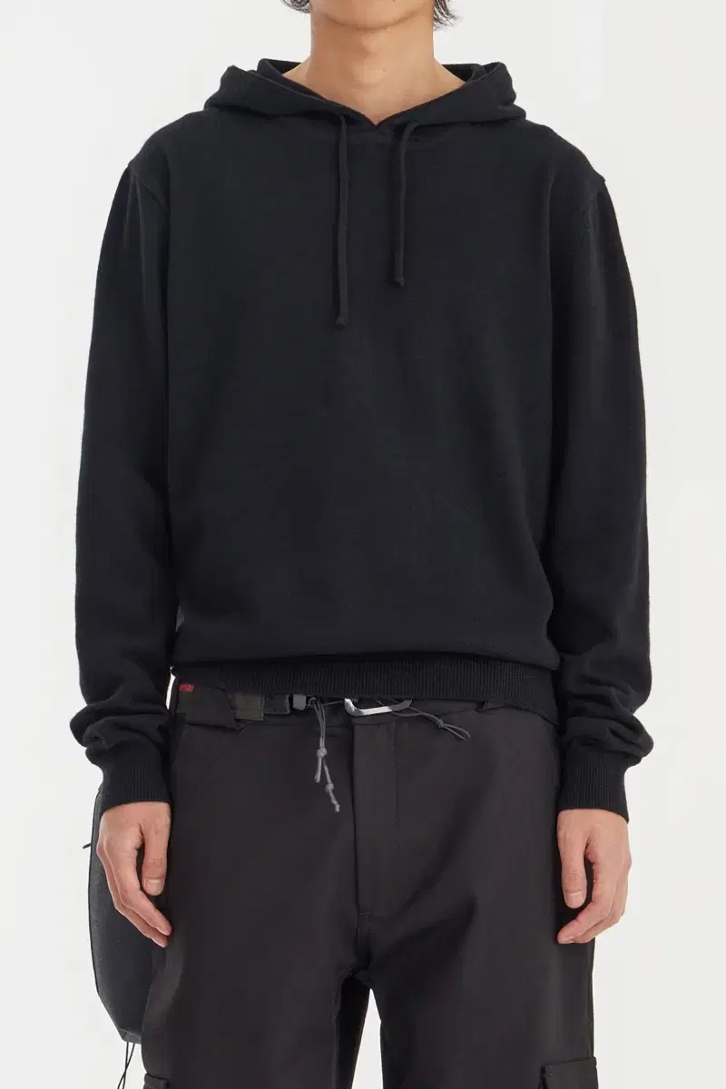 Mudule 004 Plain Knit Hoodie 4