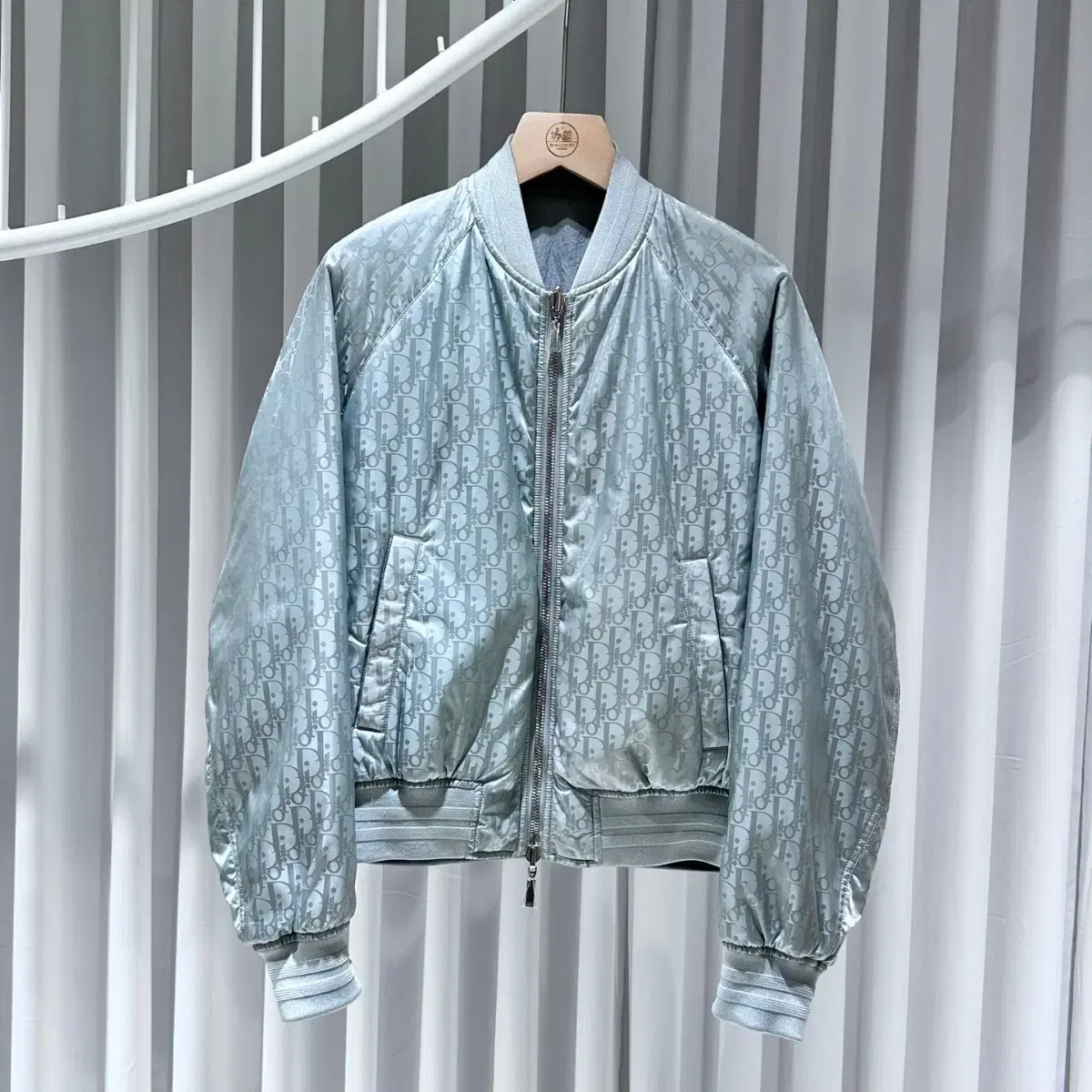 Dior Oblique Reversible Bomber Jacket / 50