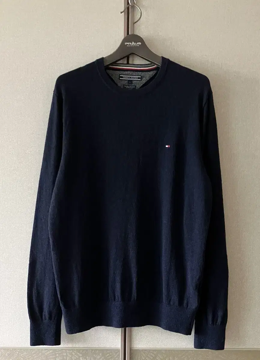 [New+105] Tommy Hilfiger Lambswool Round Neck Knit TOMMY HILFIGE