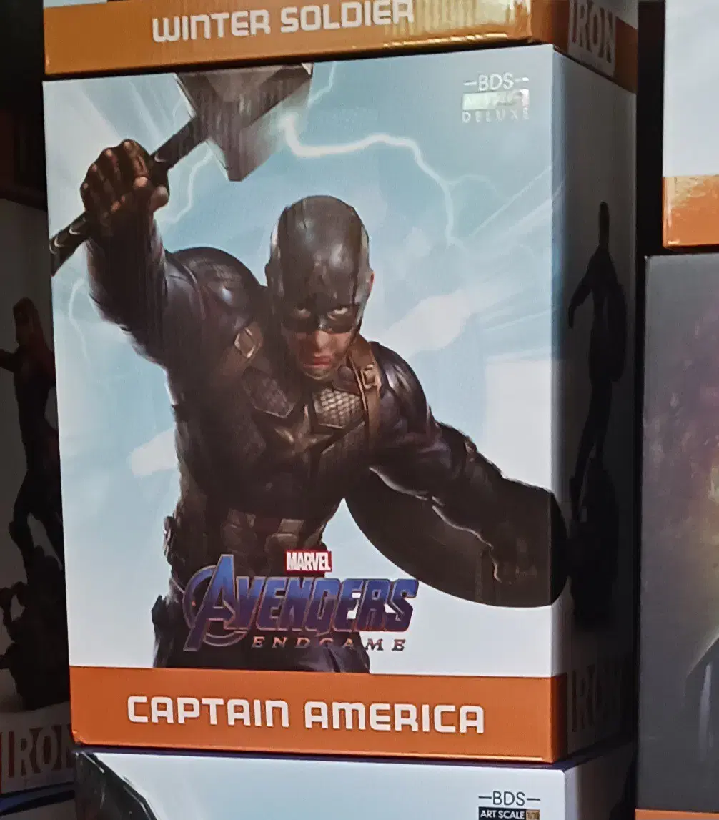 Iron Studios 1/10 Avengers Endgame Captain America Deluxe Figure