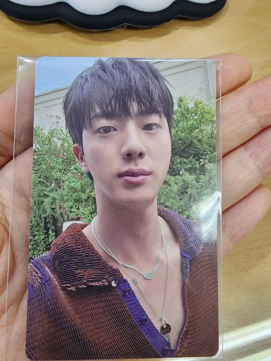 Bangtan weverse Add pre-order benefit photocard Gucci jin