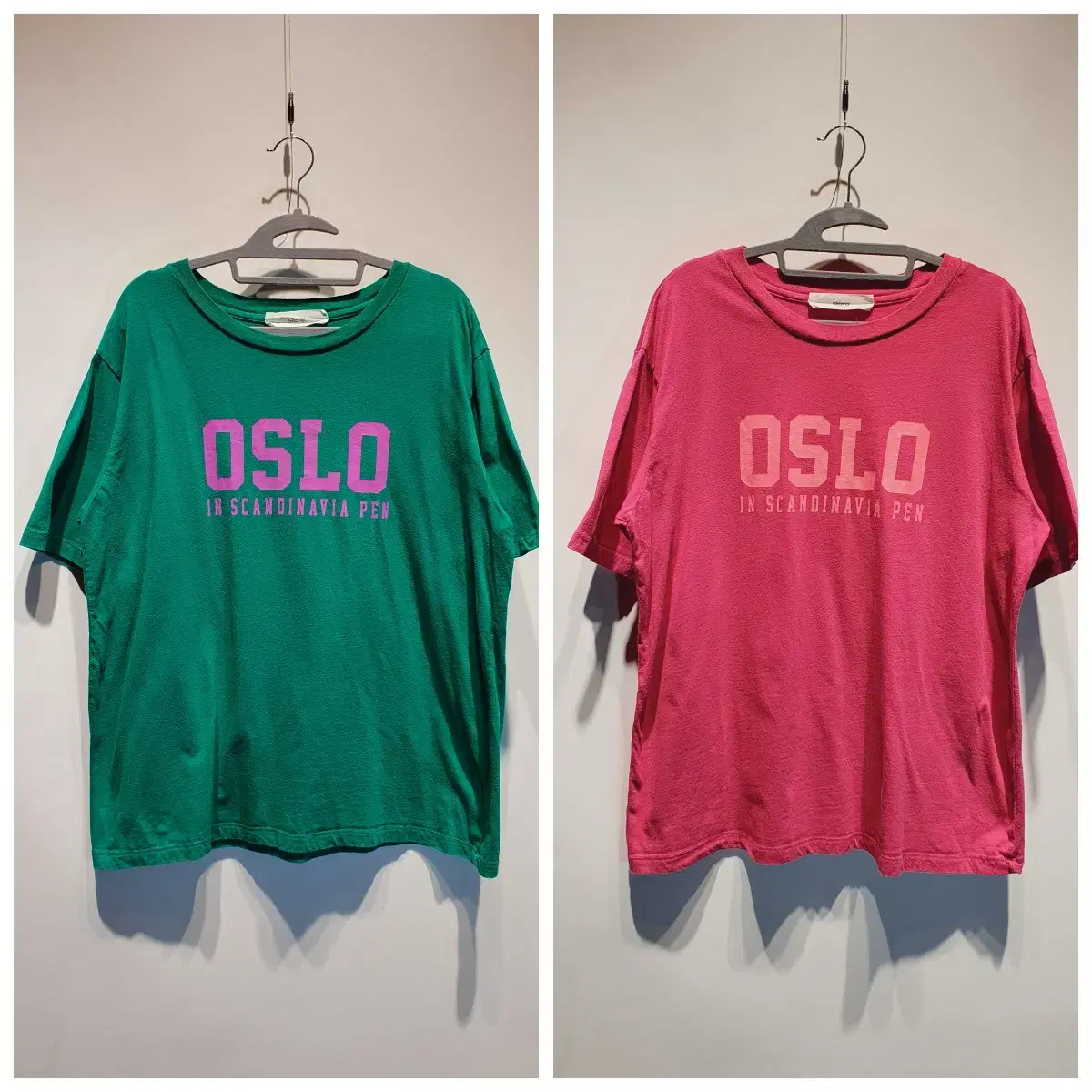 [무료배송] 시에로 여성 OSLO 반팔 티셔츠 2종 세트 S