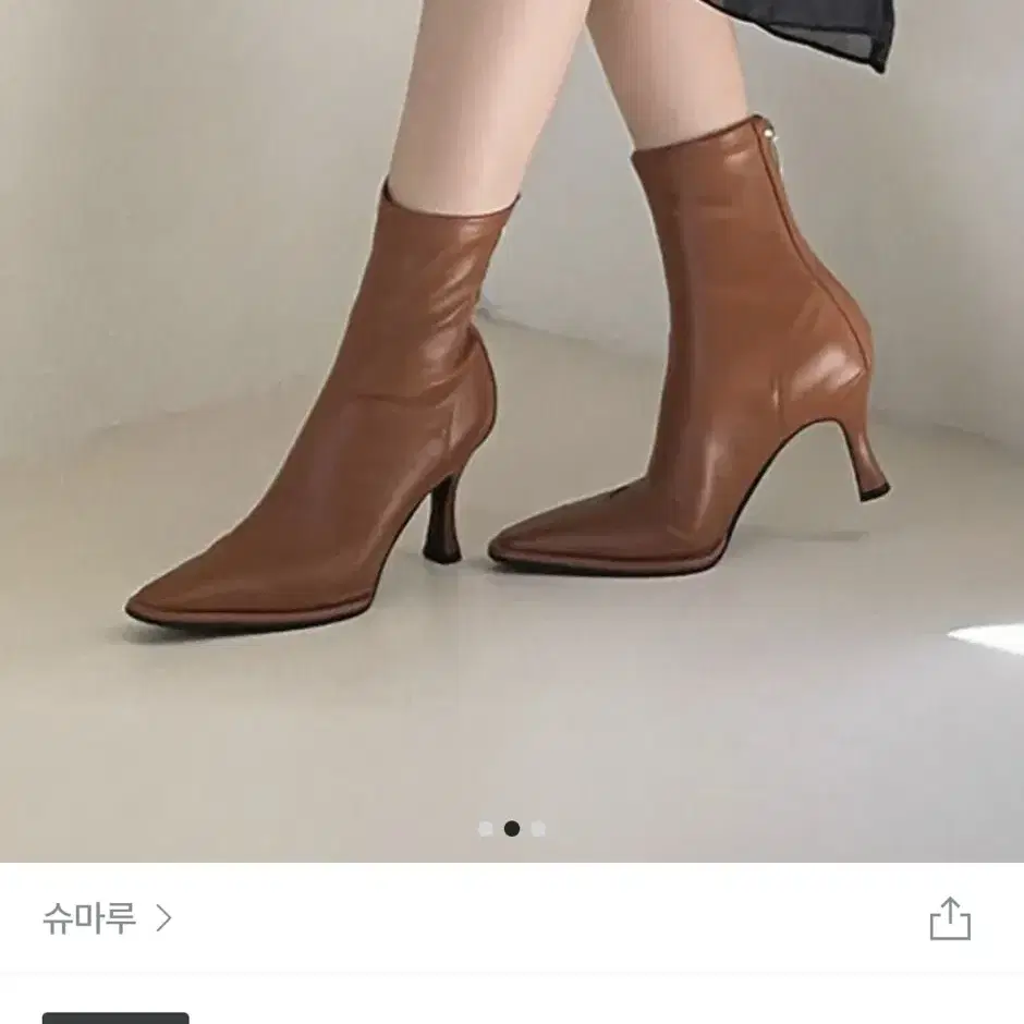 슈마루 앵클부츠 8cm