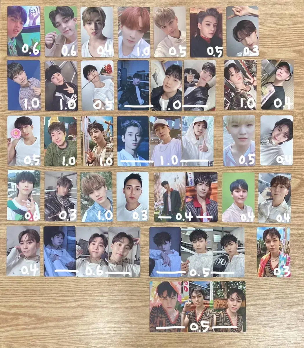 Seventeen photocard album Component WTS