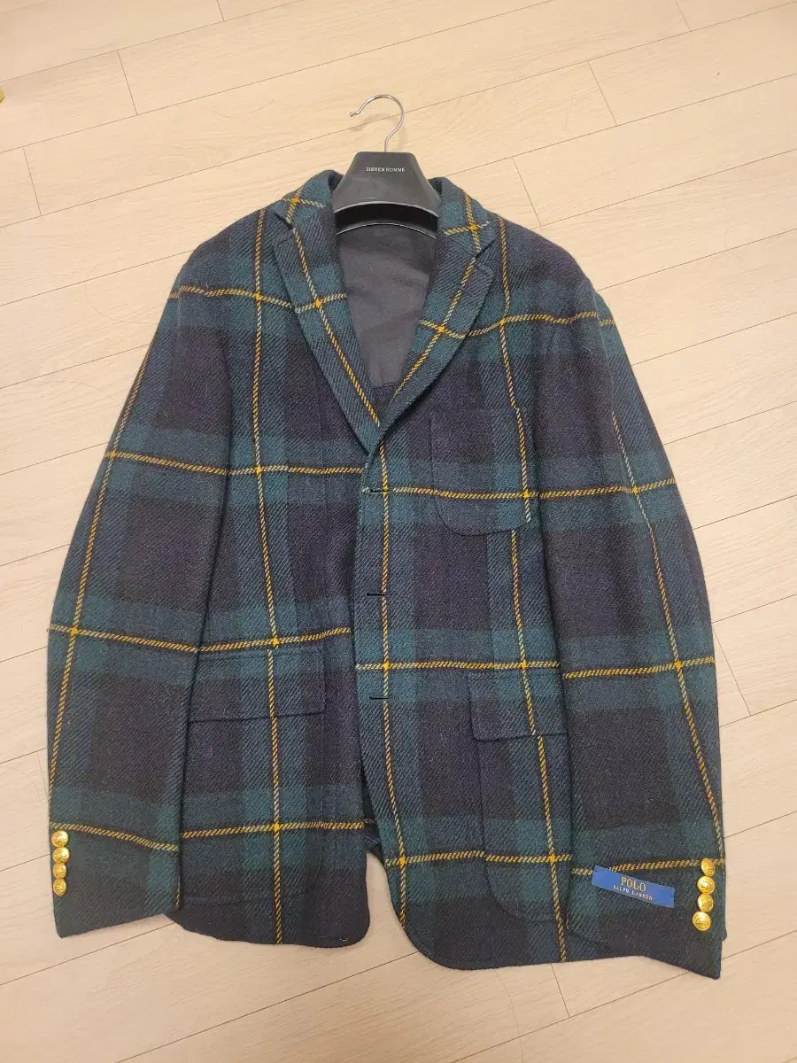 Polo / Blackwatch / Tartan Check Jacket /42R