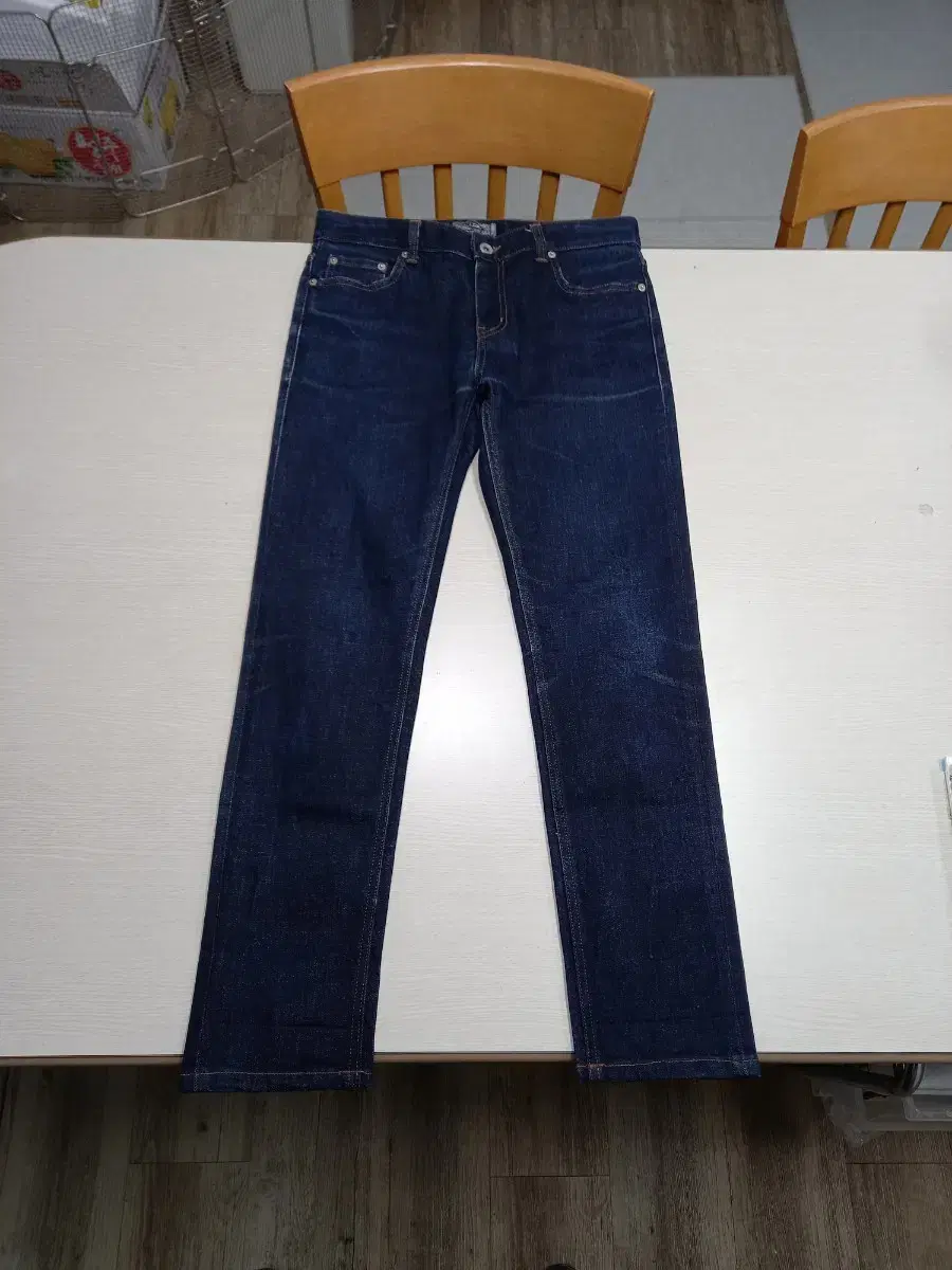 30 MODIFIED Kor washed span slim straight jin 30-920