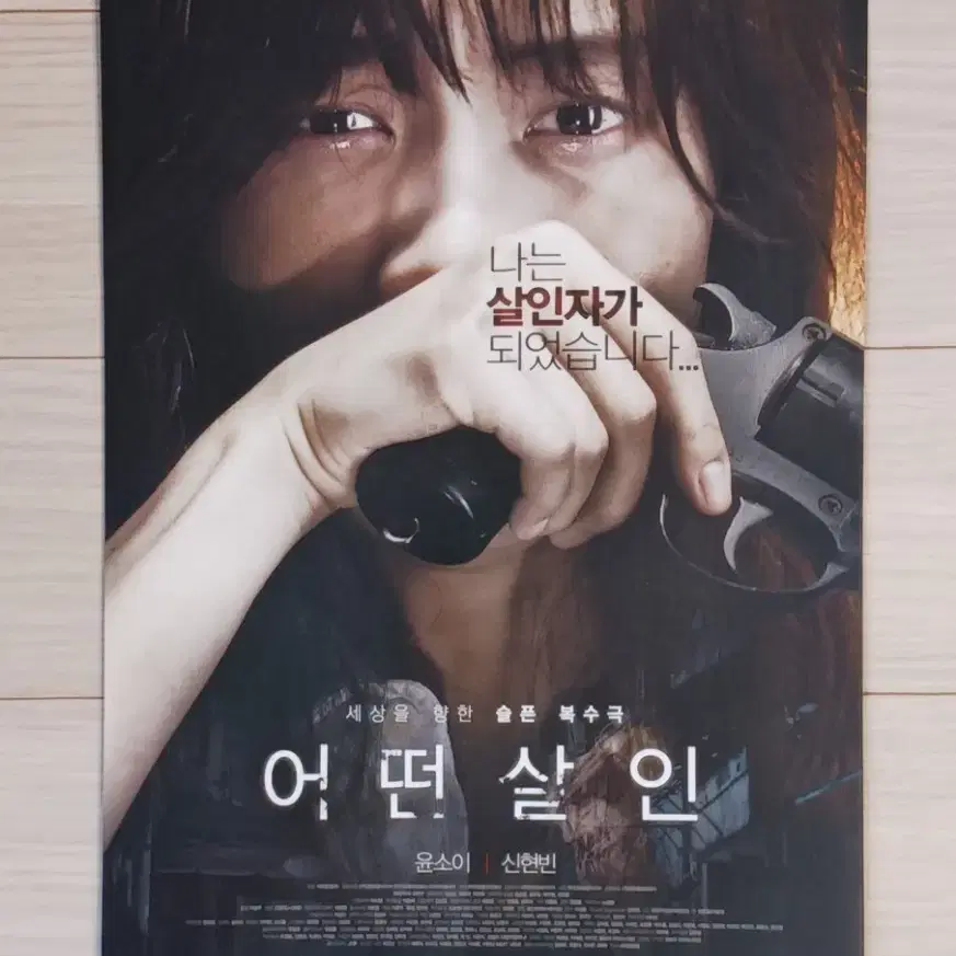 윤소이 신현빈 어떤살인(2015년)전단지