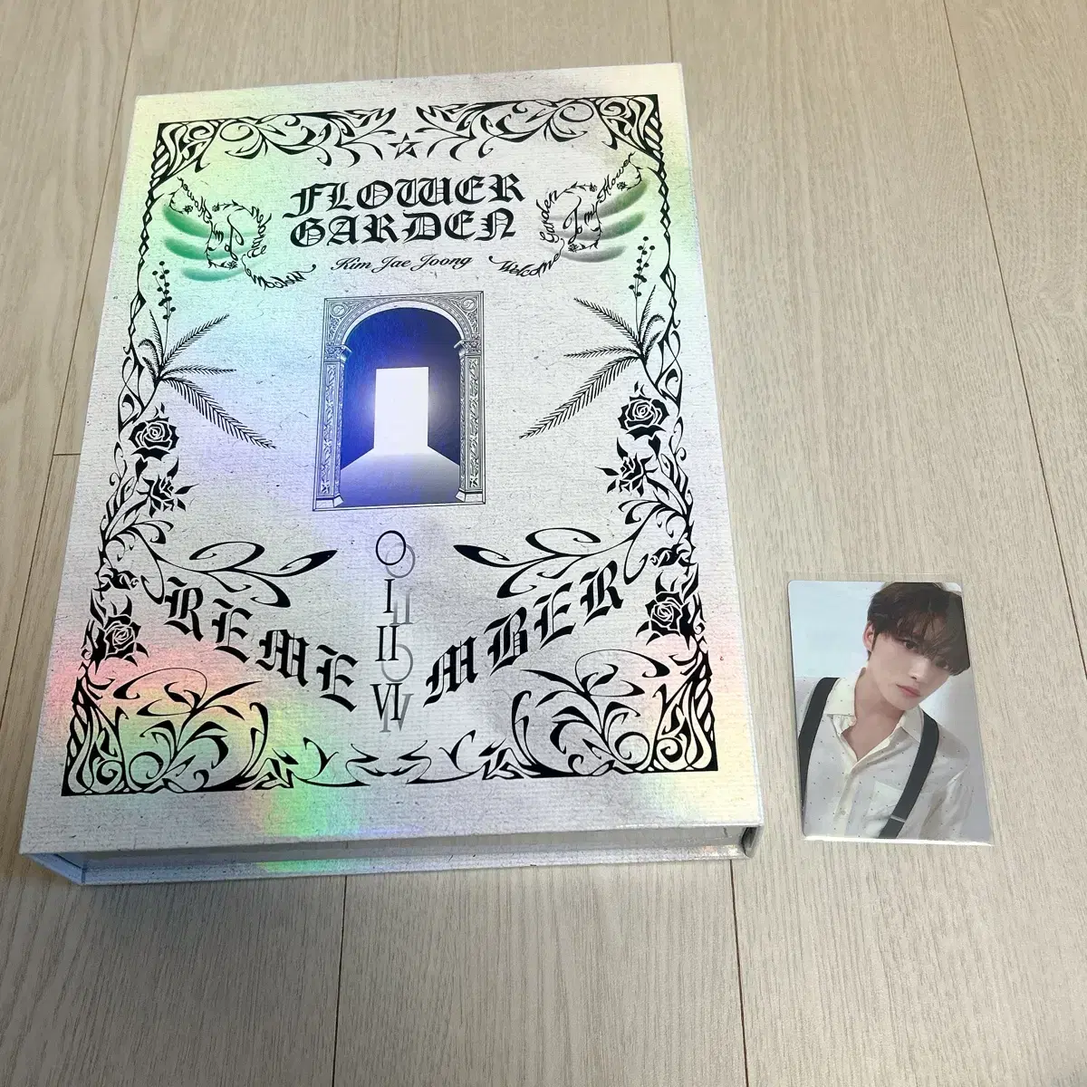 (Photocard O) Kim Jaejoong Hero Jaejoong's 4th regular album Flower Garden Classic sold