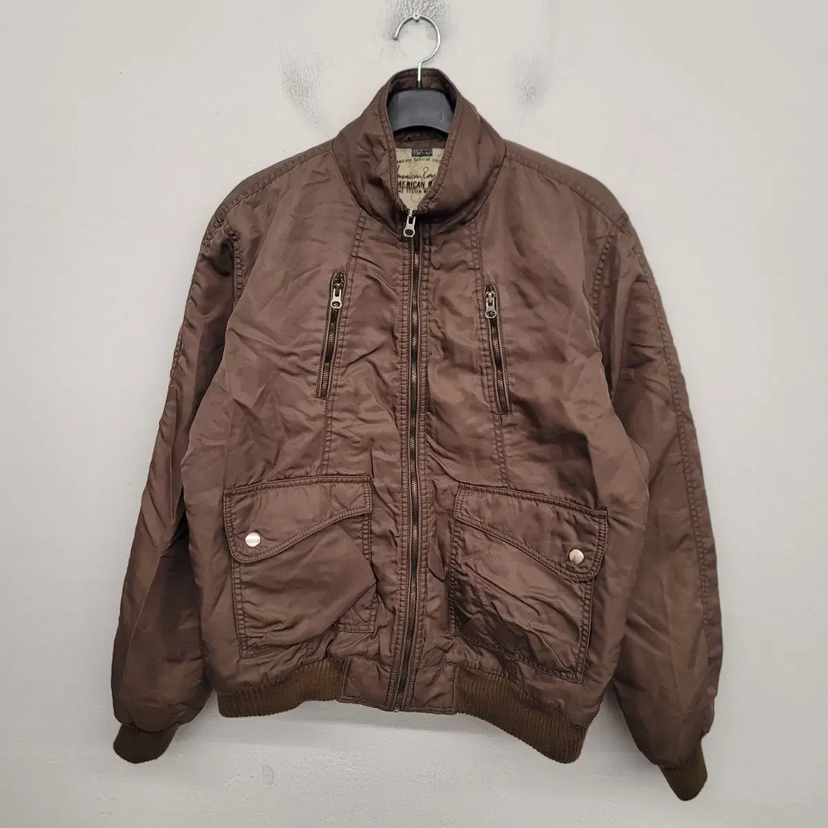 [100/L] AMERICAN RAG Nylon zip-up jacket