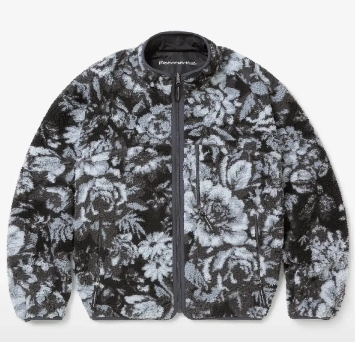 This Is Never Never That Reversible Boa Furis Jacket Flower M