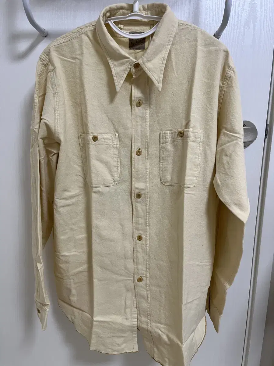 Levi's Vintage Cladding LVC Deluxe Shirt Cream size L