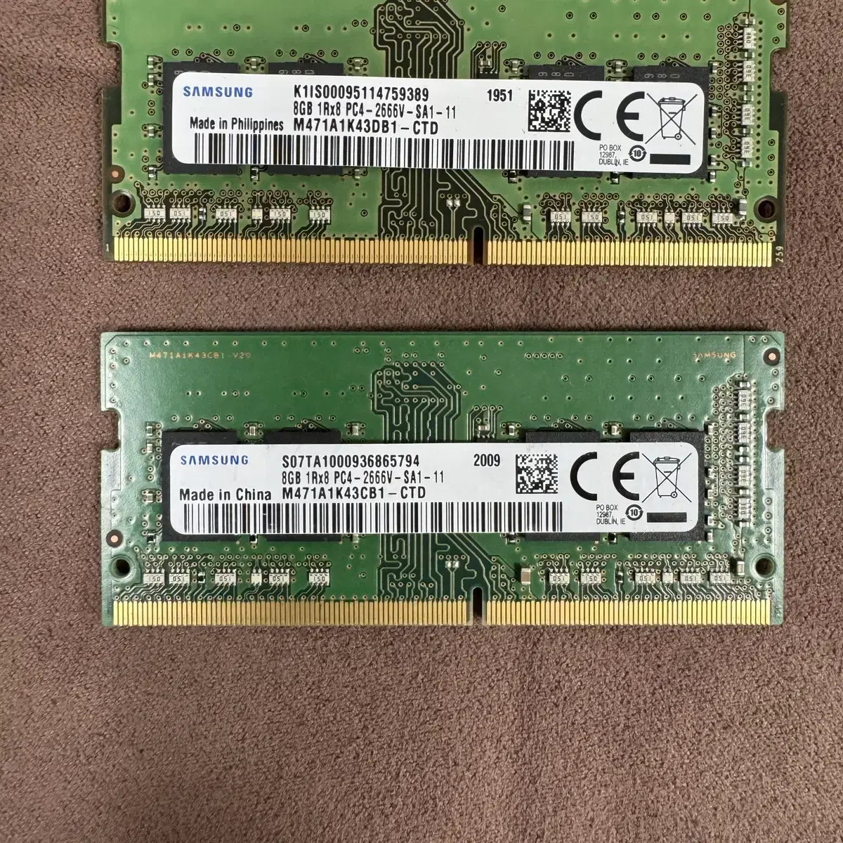 삼성전자 DDR4 8GB 노트북용 메모리 2666V