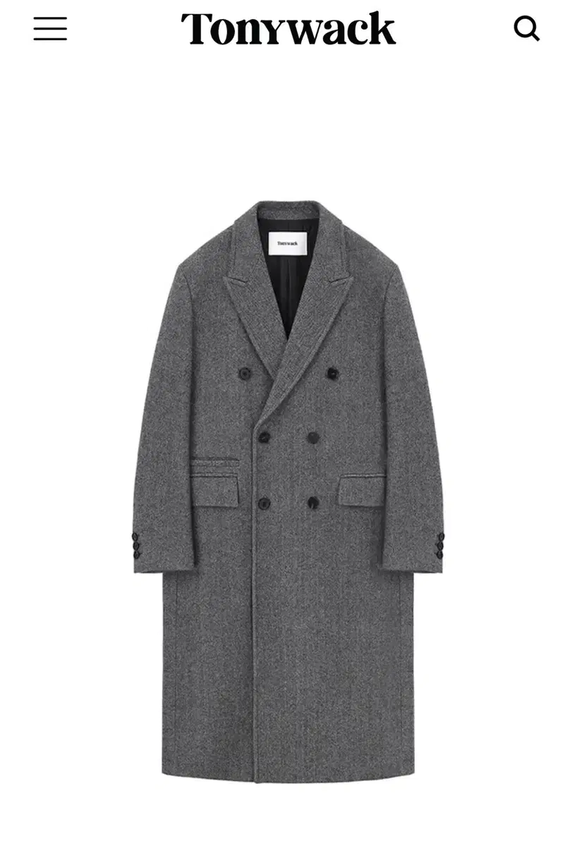 Tony Weck Double-breasted Coat