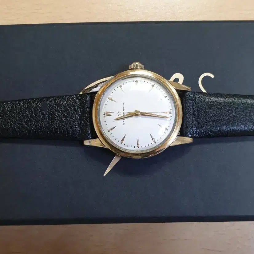 eterna matic   18k gold 캡 오토매틱 시계 교횐가능