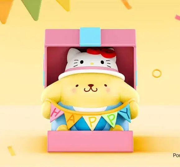 PopMart San Rio Hello Kitty 50th Anniversary Pompompurin sells.