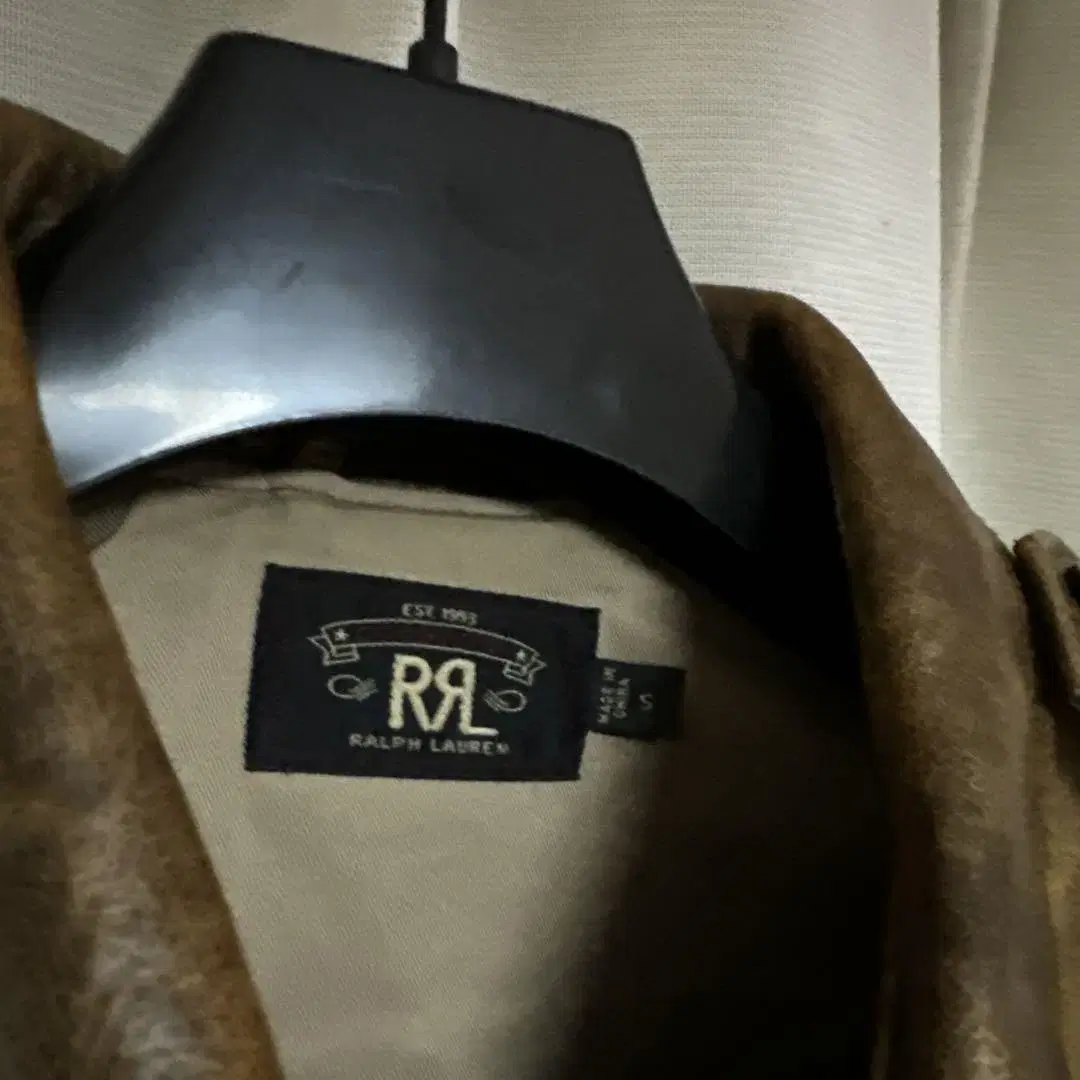 RRL 더블알엘 카우하이드 가죽 자켓