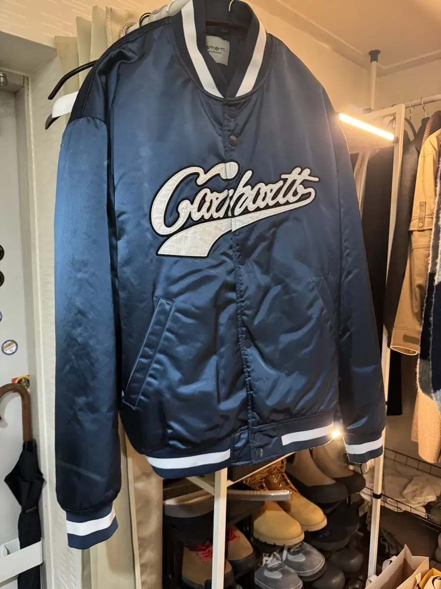 칼하트WIP LEAGUE JACKET - BLUE