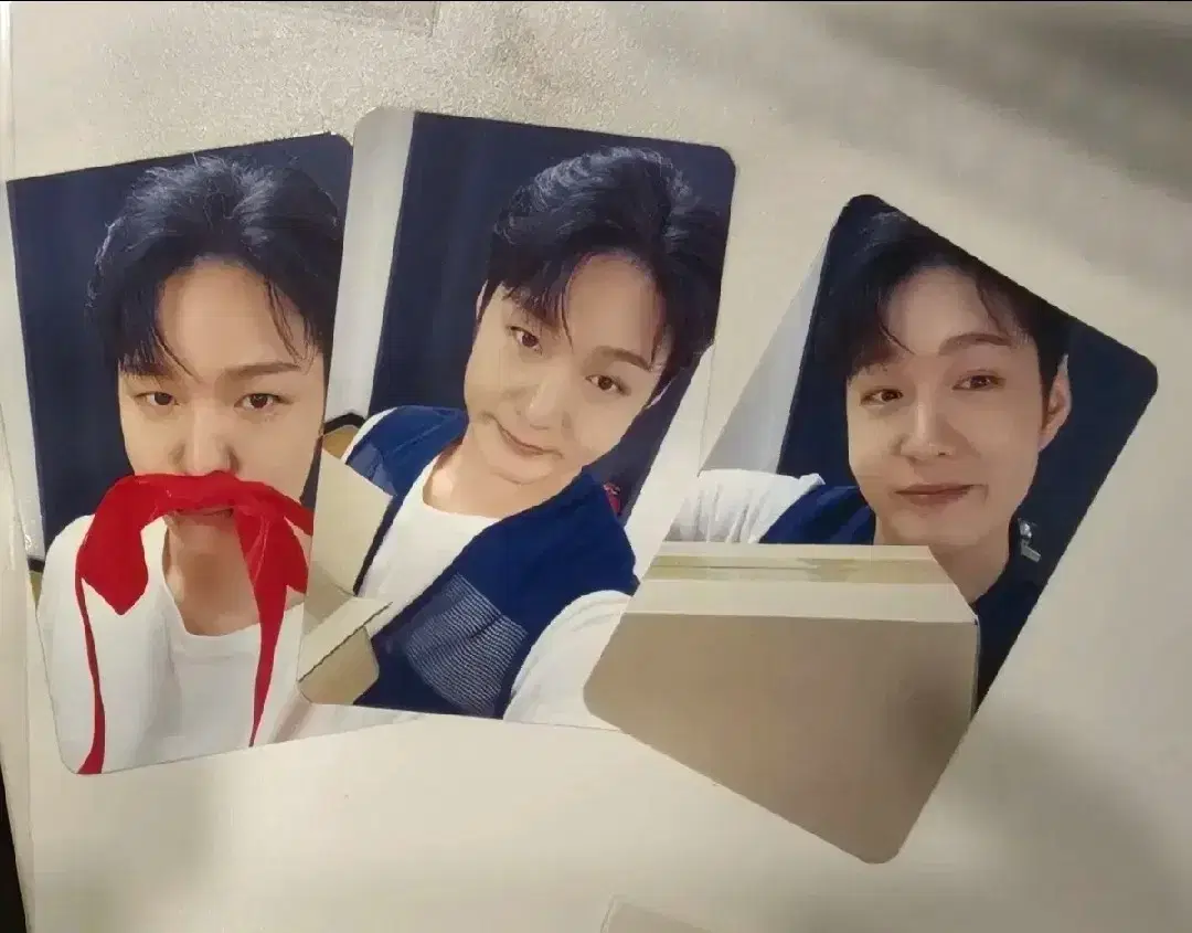 lee changsub makeup 2nd offline unreleased photocard I'm a fan of it