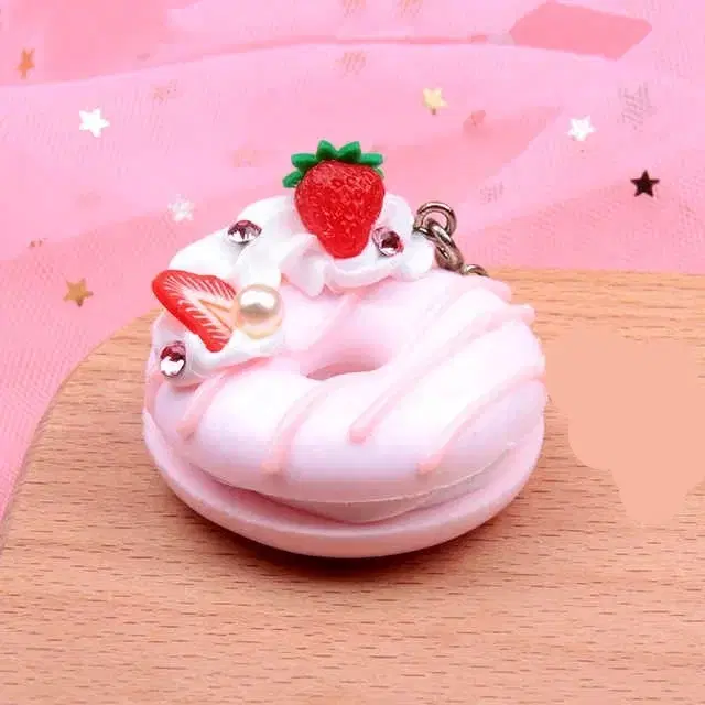 Donuts Food Sikwan Miniature YELL Er Kiradeco Sweets Strawberry U Gacha