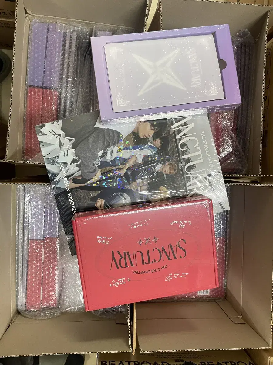 (Spot) TXT Sanctuary album sealed album sells