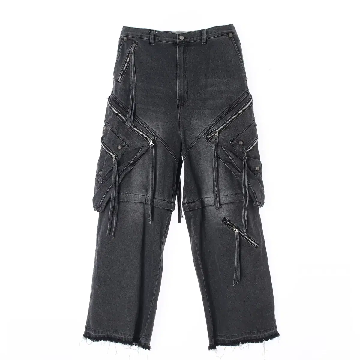 [M]Serious Process010 Zippered Cargo Vahn Separate Pants