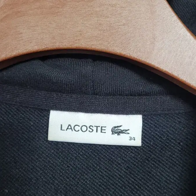 [S]LACOSTE라코스테 여성 블랙 후드집업자켓 데일리룩 S