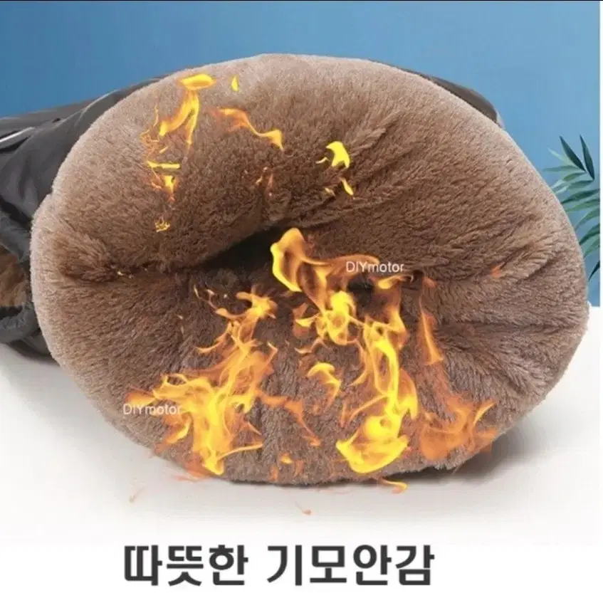 무배새오토바이방한장갑대형자전거스쿠터기모따뜻가죽방수방풍17