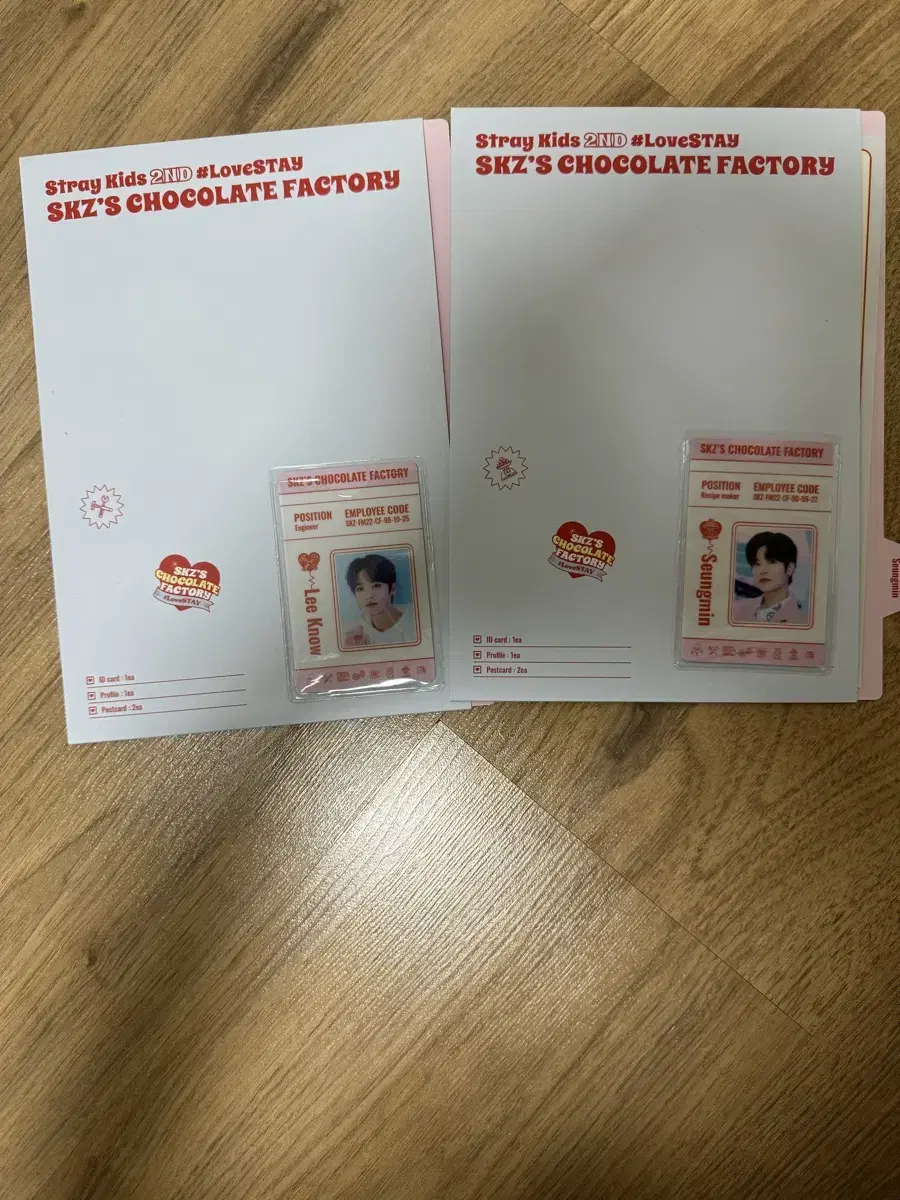 Straykids Chocolate Factory ID set wts