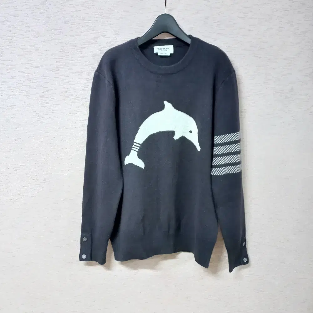 11-26/ Navy Soft Knit Tee