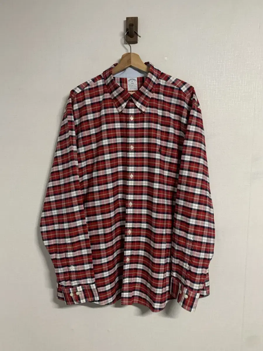 [XXL]Brooks Brothers Regent Fit Big Size Check Shirt Southern