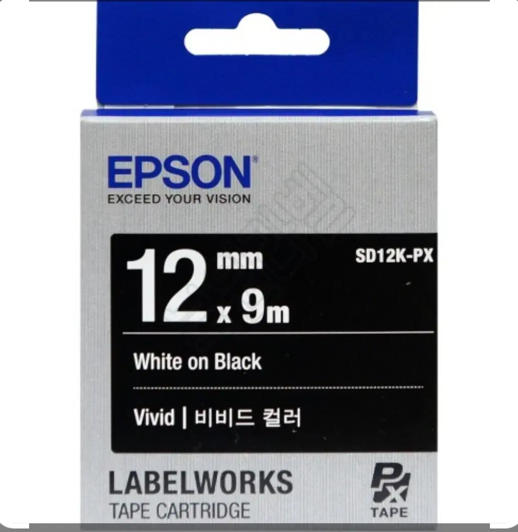 [새상품]엡손(EPSON) 라벨 프린터용 카트리지 SD12K-PX