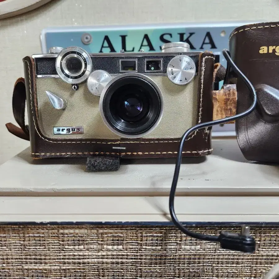 빈티지 USA Argus C3 35mm 매치메틱 투톤 필름카메라