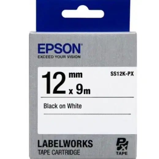 [새상품]엡손(EPSON) 라벨 프린터용 카트리지 SS12K-PX