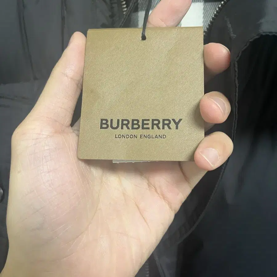 BURBERRY버버리 블랙 새상품 NEW 벤슨 롱 패딩 자켓