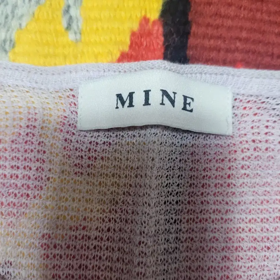 MINE 니트 긴팔티셔츠