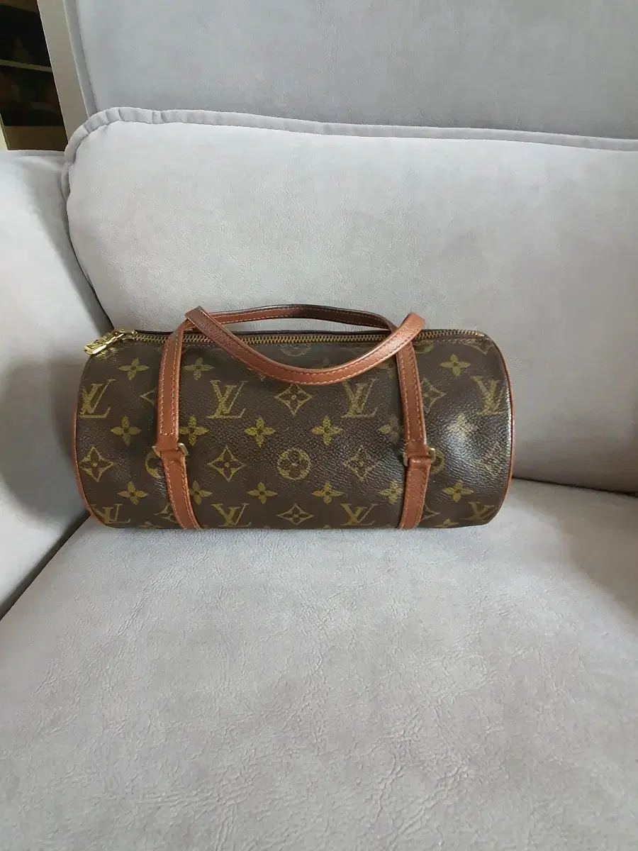 Louis Vuitton Monogram Pavillon Papillon 26 Mini Cylindrical Tote Bag