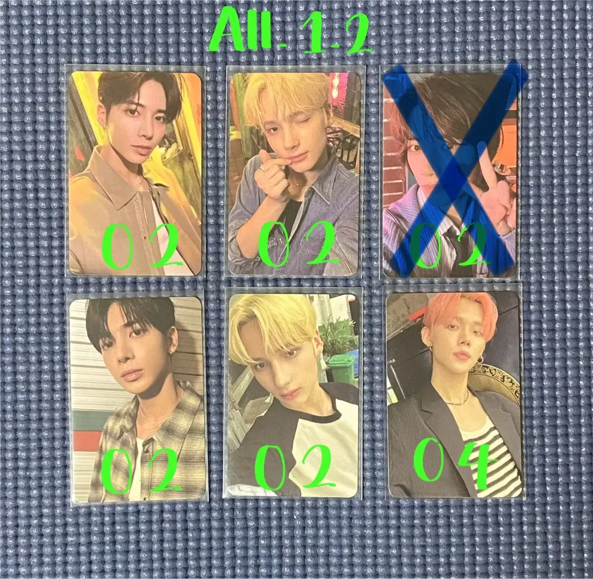 txt seasons greetings photocard sell yeonjun beomgyu taehyun Hooning