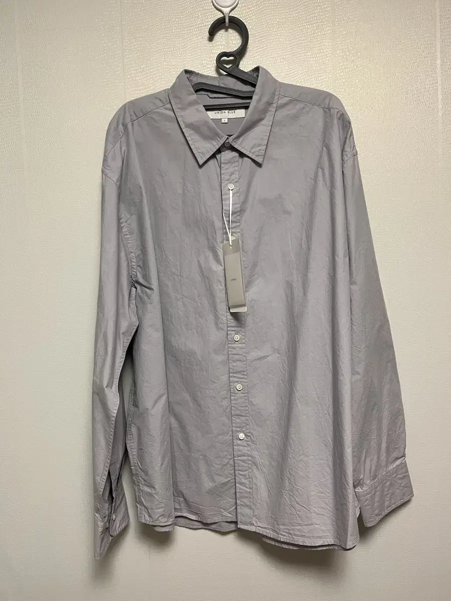 (NEW)Union Bloo Laundry Shirt Lavender Gray L