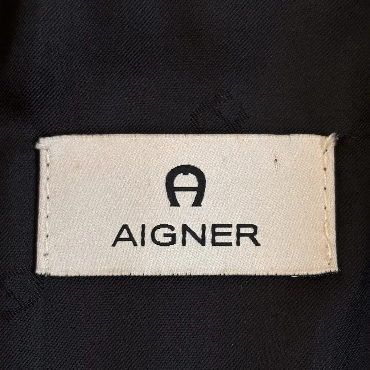 AIGNER 아이그너 정품 55 가죽 자켓 이태리 수입