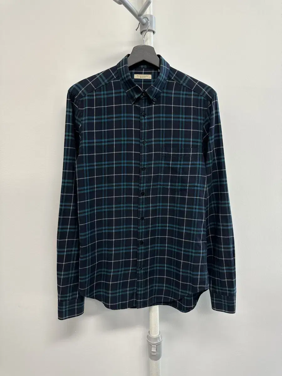 Burberry Cotton and Wool Silk Check Shirt