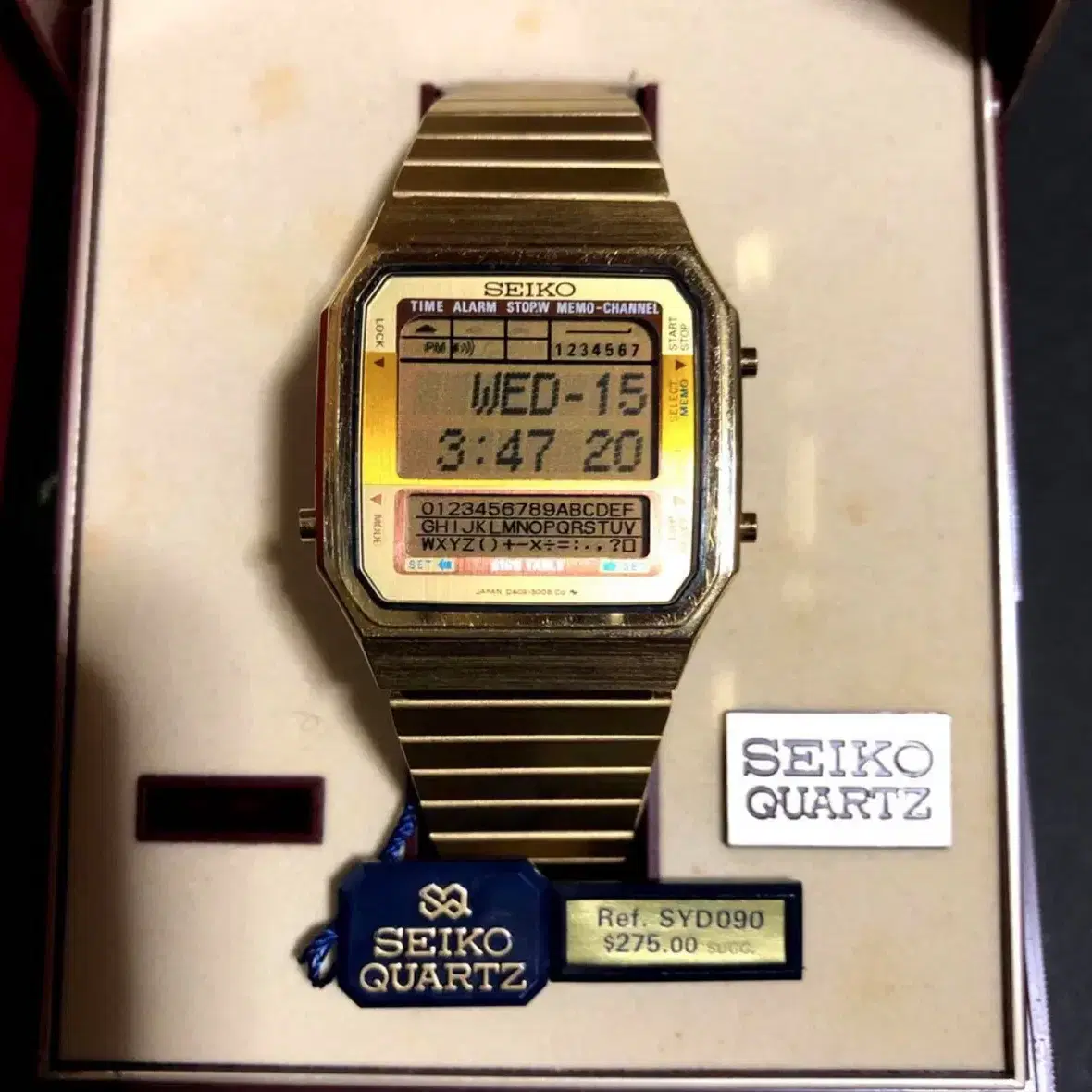 세이코 80년대 빈티지 전자시계 SEIKO D409-5000