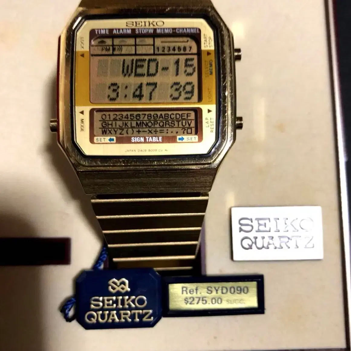 세이코 80년대 빈티지 전자시계 SEIKO D409-5000