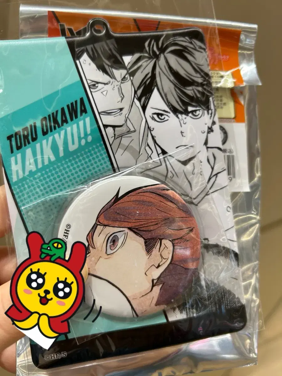 Haikyuu Jumping Can Badge Special Holder Collection (Oikawa + Iizumi, Osamu, Kuro)