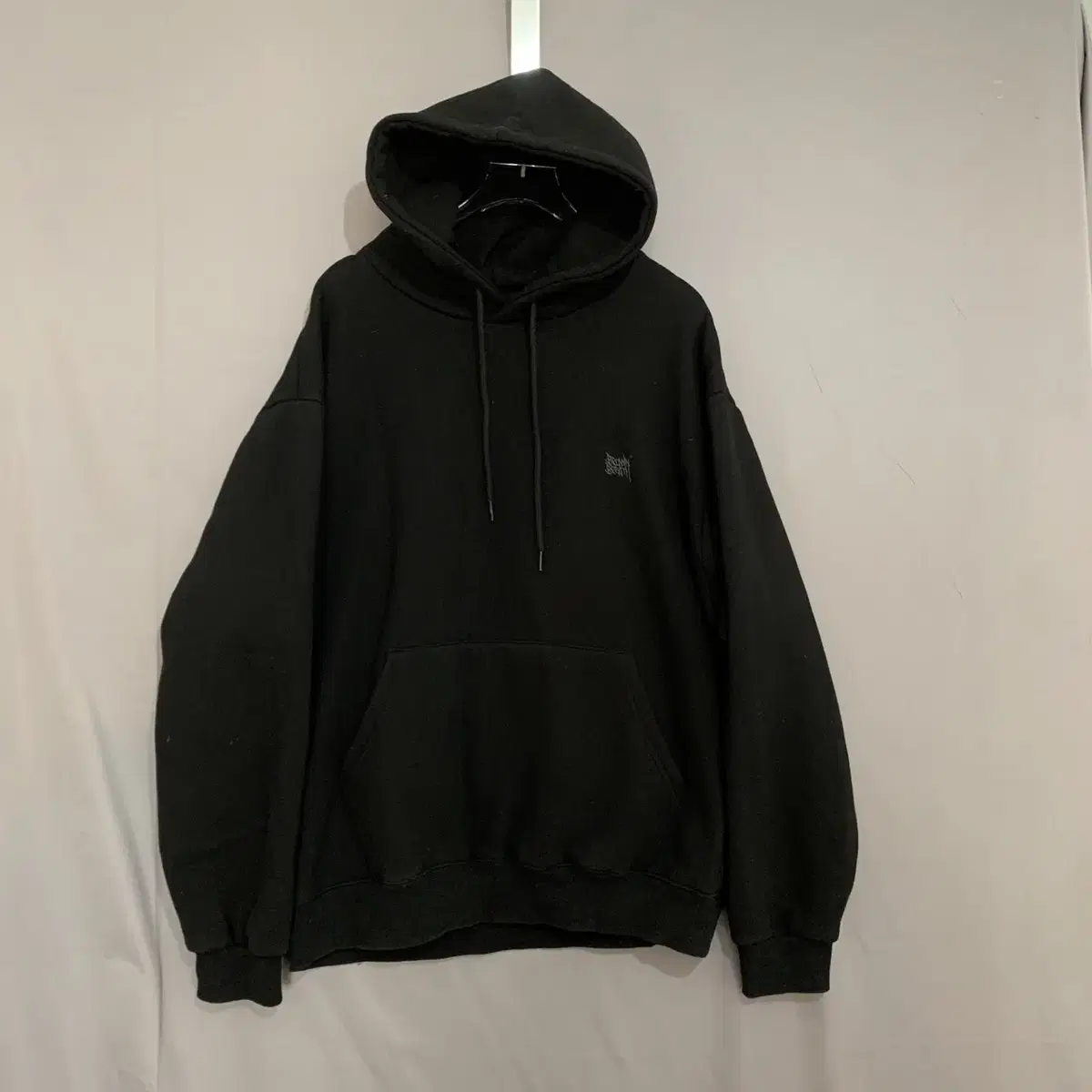 L Brownbreath Overfit Brushed Hoodie