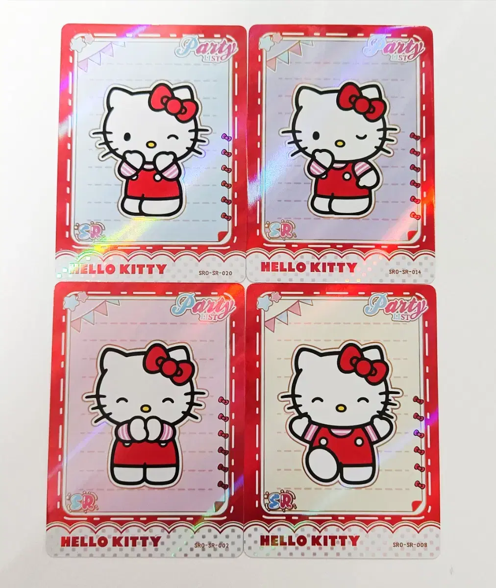 Sanrio Photocard Character Collectors kard Hello Kitty SR Card Set sell 1st Edition